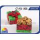 Cookie / Chocolate Paper Gift Box Customized Gift Wrapping Boxes With Art Paper