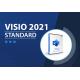 Visio 2021 Standard 5 User Lifetime Software License Key Instant Delivery