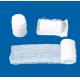white Medical Gauze Bandages 100% cotton absorbent cut and rolled