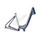 Electric Step Through Bike Frame , Aluminum Alloy Bicycle Step Through Frame