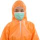 Anti Dust Disposable Non Woven Coverall With Elastic Cuff And Ankle