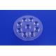 9W Reflector Bridgelux PMMA LED Lens Array For High Way Led light