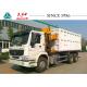 SINOTRUK HOWO 6x4 Dump Boom Truck 336HP With Crane