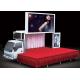 Commercial P8 LED Truck Display  Full Color Outdoor Video / Stage Car LED Screen