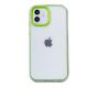 2 in 1 Transparent Bumper Phone Case For iPhone 14 14 pro max plus 13 pro 12 Soft Silicone Shockproof Back Cover