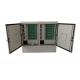 Floor Standing Outdoor Fiber Optic Distribution Cabinet 576 Fibers Cold Roll Steel
