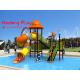 Promotional Water Park Playground Equipment Plastic Reliable Long Life Span