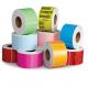 4X6 Inch direct thermal label sticker paper Electronic balance paper, color printer labels Red Orange Yellow Green