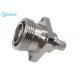 Straight Panel Mount SMA Female Connector , 7 / 16 DIN Type Female Aerial Connector