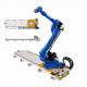 Yaskawa Motoman GP180 Robot Arm With CNGBS Linear Rail Guides As Robot Track Factory