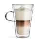 Dishwashers / Microwaves Glass Coffee Cup 3.58 Inches High Elegant Design