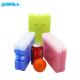 Colorful HDPE Plastic Ice Brick Cooler For Cooler Camping Frozen Food