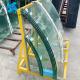 Customized Curved Ultra Clear Tempered Laminated Glass For Aquariums