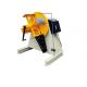 PPGI Hydraulic Uncoiler Machine 5.5kw Manual Decoiler Machine