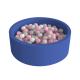 Eco-Friendly 5cm Small Foam Ball Pits With Removable Velvet Cover