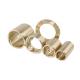 Symmco Oil Impregnated Sintered Bronze Cored Stock Bronze Bushing, High Heat Conduction, Long Life Surface