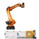 KUKA Palletizing Robot KR 240 R3200 PA With CNGBS Guide Rails As Automatic Palletizer Industrial Robot Arm