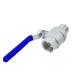 Industrial Usage 304 316 Stainless Steel 2PC Ball Valve with Female and Male Thread