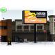 Ultra Thin RGB P6 P8 IP65 Led Advertising Billboards With 3-*Year Warranty