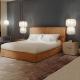 Luxury Modern Bedroom Furniture Sets Leather Upholstered King Size Bed