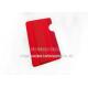 Smart Wallet Credit Card Sleeve For Cell Phone , 3M Adhesive Phone Card Pocket