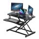 Stainless Steel Standing Folding Lift Table Adjustable Height Office Computer Desk