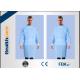 PP / SMS Disposable Surgical Gowns , Nonwoven Disposable Cloths Anti Bacteria