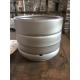 10L Slim draft beer keg stackable with diameter 312mm, height 260mm,  for beer brewing