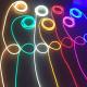 Slim Silicone Multi Color LED Rope Light High Brightness With 3 Years Warranty