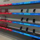 Long Narrow Shelf Advertising Screen Stretch Bar Led Display Digital Signage P1.25