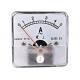 Class 2.5 80 Size Dc Voltage Meter ,  Analog Moving Iron Ammeter AC