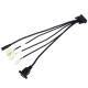 620mm Automotive Wiring Harness Anti Interference Bus Data Transmission Cable