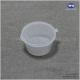 4oz Hinge PP Plastic Sauce Cup-Transparent Disposable PP Plastic Sauce Cup with Hinged Lid -food grade plastic Container