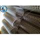 Professional 3mm Slotted Wedge Wire Mesh Large Open Area Corrosion Resistance