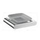 Soap Dish 85102-Square &Brass,Frosted glass&Chrome color & Bathroom Accessory&fittings&Sanitary Hardware