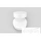 Outdoor Travel Compressed Magic Towels Round Shape Plain White Style