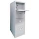 Safety 4-Drawer Filing Cabinet Steel Drawer Cabinet For A4 File Holder And Valuable Belongings