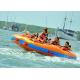 Fun Beach Surfing Water Sport Games / Inflatable Flying Towable Tube