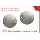 0.5mm to 1.2mm Steel Round Conduit Junction Box Cover Pre - Galvanized 65mm Diameter