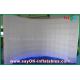 Inflatable Led Photo Booth White Durable Curved Inflatable Lighting Tent For Promotion / Advertising