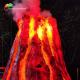 Water Repellent Custom Made Animatronics Fiberglass Volcano For Amusement Park
