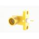 SMP Male 2-hole Flange Micro-strip Right Angle RF Connector