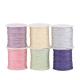 Nylon Suede Craft Thread for Beading Jade Nylon Thread Singal Color or Rainbow Color