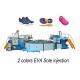 Horizontal  EVA Shoe Injection Molding Machine For Footwear / Outsole