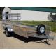 High Sides 400mm 7x4 Tandem Axle Aluminum Utility Trailer For Household