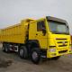 Sinotruk HOWO 8X4 371HP Secondhand Yellow Dump Truck with Manual Transmission Type