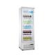 R290 Commercial Double Glass Door Beverage Display Cooler Drinks Fridge Supermarket Refrigerator Upright Freezer Showcas