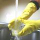 Reusable Anti-Oil Latex Kitchen Rubber Gloves  Kitchen Dishwashing Gloves