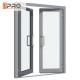 Aluminium Double Glazed French Doors , Soundproof French Hinged Doors STEEL DOOR HINGE swing door hinge DOOR CONCEAL