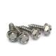 DIN7504-K Hex Washer Head Self Tapping Screw Stainless Steel 410 SS ISO 7053 AB Thread